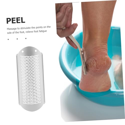 NOLITOY 6 Peças Tábua esfregar os pés purificador raspador calcanhar esfoliante para os pés esfolian