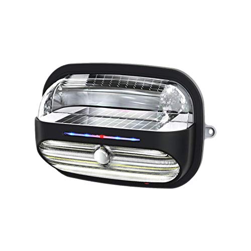 WORHAN® Solar LED 400 Lumen Beleuchtung 40W Gartenbeleuchtung Garten & Terrasse Decken Wandleuchten Solarbetriebene Lampe Solarlampen Wandleuchten Solarleuchte für Außen LH4S Cover