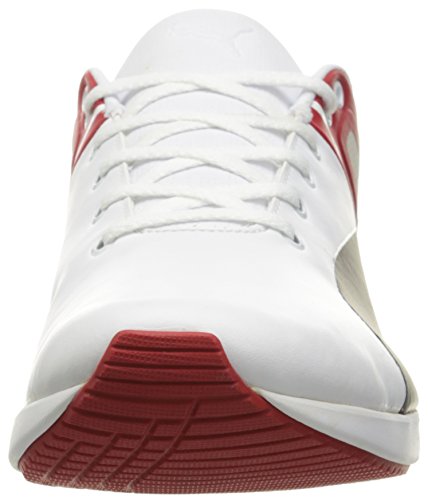 PUMA Puma Men's F116 Skin Scuderia Ferrari Sneaker, White Black, 8 M US
