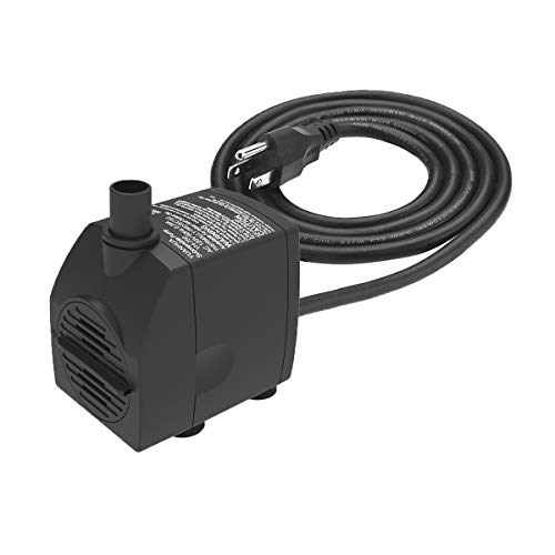 YH YUANHUA Submersible Water Pump 6.1ft Power Cord Ultra Quiet Pump with...