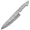 AMJ Crafts AMJ Damascus Steel Chef Blade, Premium Sharp Kitchen Knife Blank, Sharp, EDC, Ready to USE, DIY, Knife making #2