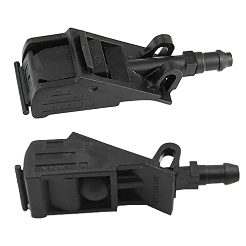 Buse de lave-glace noire double jet compatible VW Polo 2002-2013 - 2