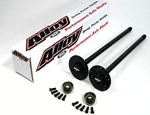 Alloy USA 12133 Axle Shaft Kit, Rear, Non C-Clip; 84-89 Jeep YJ/XJ, for Dana Grande 35 , Black