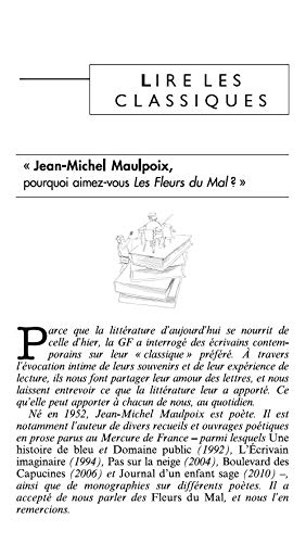 FLEURS DU MAL (LES) N.�. [Pocket Book] BAUDELAIRE - PT03