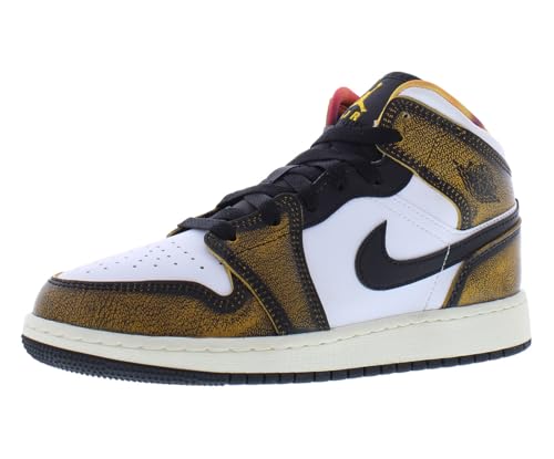 Image of Nike Boys' Air Jordan 1 Mid GS Sneakers