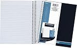 Cambridge Spiral Bound Business Notebook, 9-1/2 x 6-5/8 inches, 160 Pages/80 Sheets (06364)