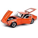 Hochwertige Materialien: Das Auto besteht aus Zinklegierung, Kunststoffteilen, Gummireifen.