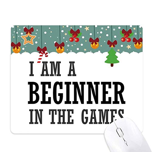 Alfombrilla de ratón gamer I Am A Beginner, el regalo ideal y divertido para setup de inicio