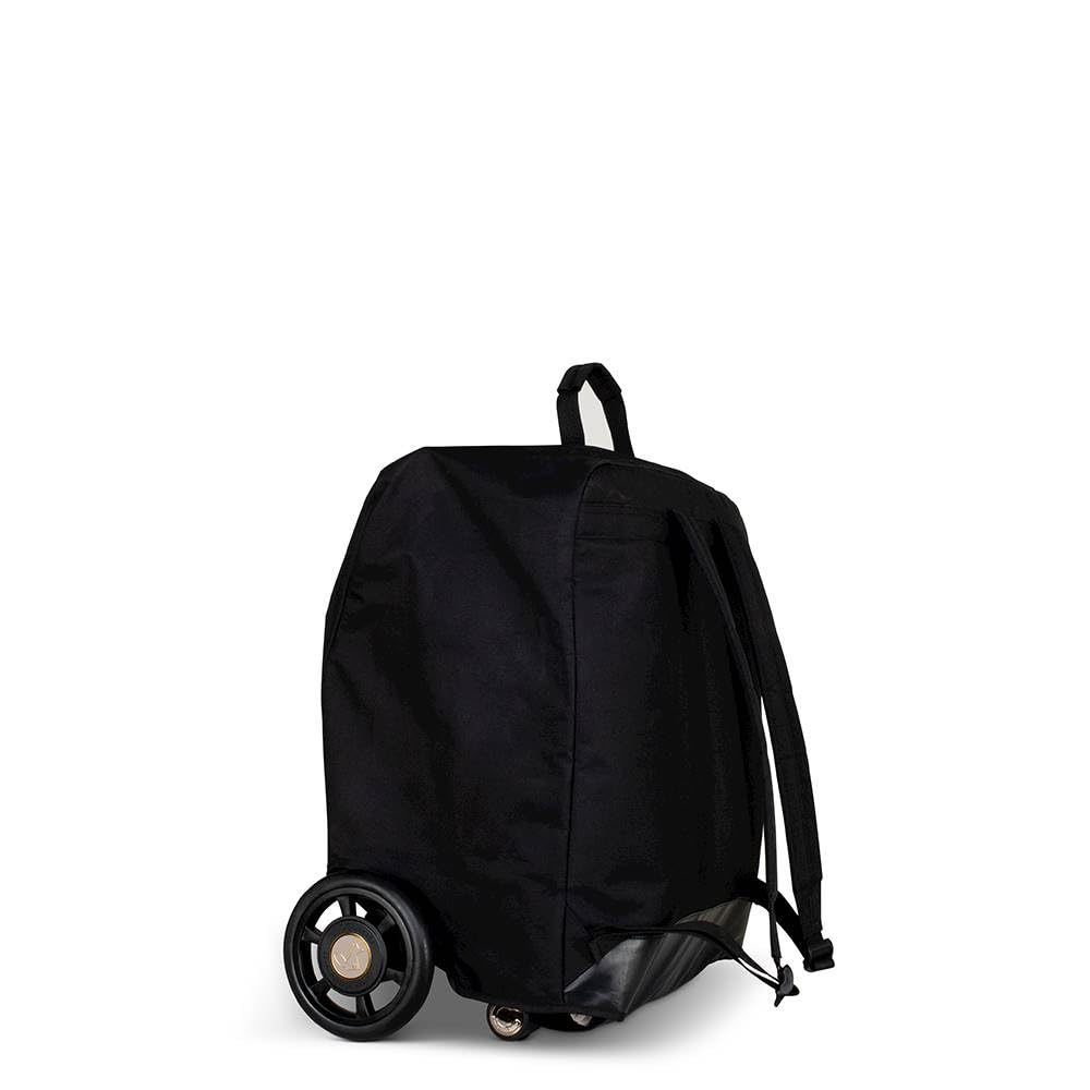 Cosatto Kinderwagentasche – für Woosh 4, Yo & Woosh Trail – Kinderwagen-Organizer-Tasche – Reisetasche – Kinderwagen-Zubehör – wasserabweisend – Schwarz