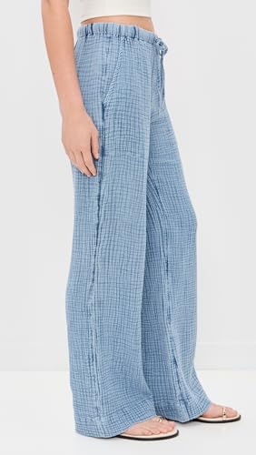 Faherty Women's Dune Cotton Gauze Drawstring Pants4