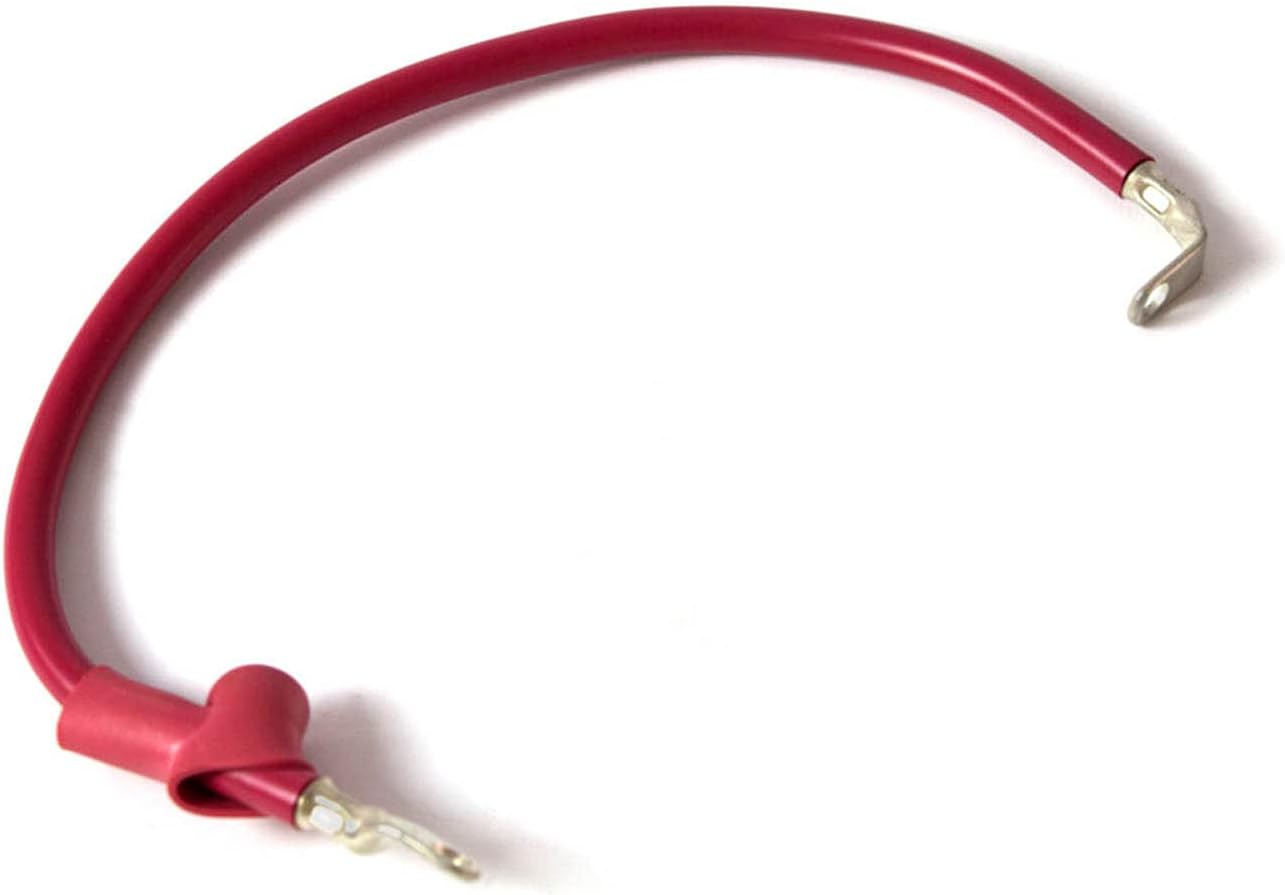 Polaris Battery to Solenoid Cable, Red, 16.5 in, Genuine OEM Part 4011147, Qty 1