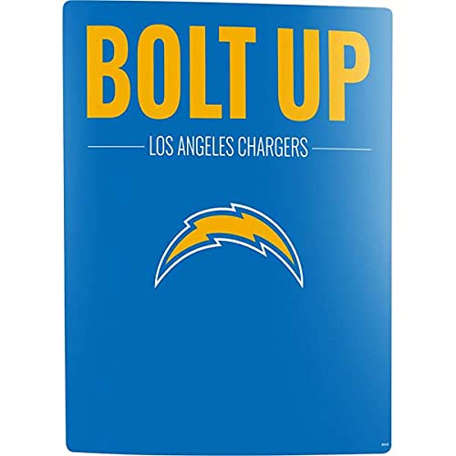 Skinit Decal Gaming Skin Compatible with PS5 Digital Edition Bundle - Officially Licensed NFL Los Angeles Chargers Team Motto Design