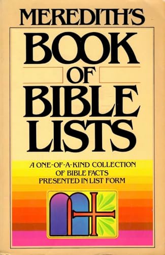 Meredith's Book of Bible Lists