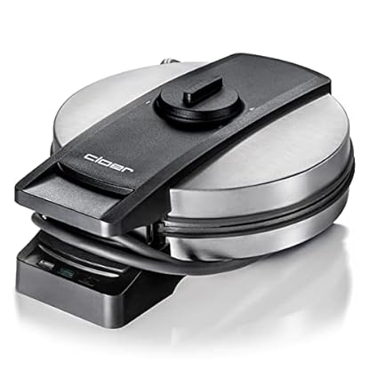 Cloer 1898XL Waffeleisen Professional, zuckerresistente Doppelbeschichtung, für gewerblichen Betrieb geeignet, XL Herzwaffel 19,5 cm Ø 1200 W – Bild 5