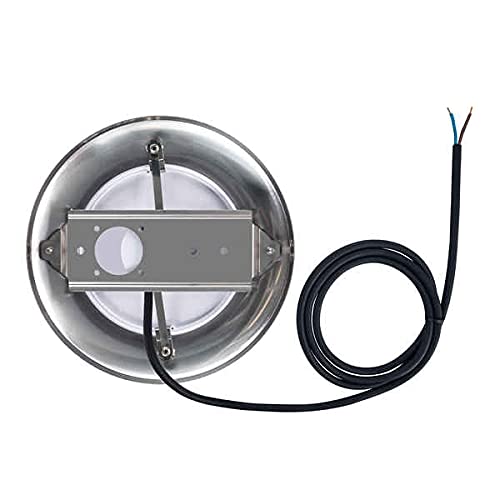 LEDKIA Foco Piscina Superficie LED RGB Sumergible 12V AC IP68 Acero Inoxida
