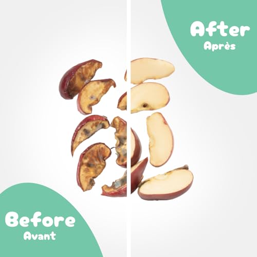 Set di 3 contenitori sottovuoto per alimenti in vetro con coperchio ermetico, pompa manuale inclusa, datario integrato, adatto a microonde e lavastoviglie, batch cooking, freschezza prolungata - 5