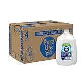 Pure Life Distilled Water 1 Gallon/3.79 Liters Jugs (4 Pack)