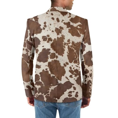 Men's Suits Blazers Single-Breasted Vintage Slim Fit Dress Suit Jacket Long-Sleeved Outwears with Multi-Pocket4