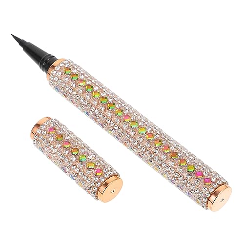 PATKAW 1個 アイライナー 補う 液体ライナー ノンスキップ液体ペン まつ毛のりペン つけまつげ用まつ毛グルーペン 化粧品 アイビューティーペン アイグルーミングペン プラスチック