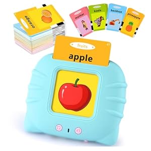 Toloso Toddler Toys for 2 3 4 5 Years Old Boys, 224 Sight Words Talking Flash Cards, Montessori Sensory Toys for…