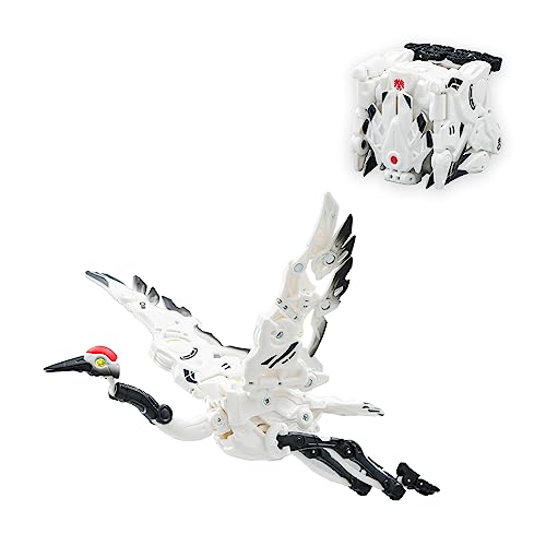 52TOYS BEASTBOX BB-58 Mortalcoil Deformation Toys Action Figure, Converting Toys in Mecha and Cube, Perfect Birthday Party Gift for Teens and Adults