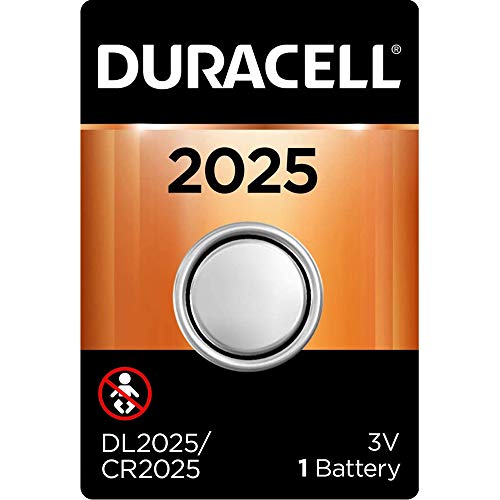 Duracell - 2025 3V Lithium Coin Battery - Long Lasting Battery - 1 Count