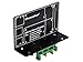 DIN Rail Mount Bracket for Raspberry Pi 1A+ 1B+ 2B 3B 3B+ 4B 5 Zero/Arduino UNO R2 R3 R4 Mega2560 / BeagleBone