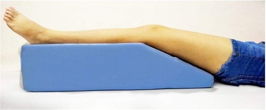 Cojín elevador de piernas de espuma de alta densidad, confort: soporte para piernas, rodillas, tobillo y almohada de elevación | Cirugia Lesión | Descansar,Blue,2PCS
