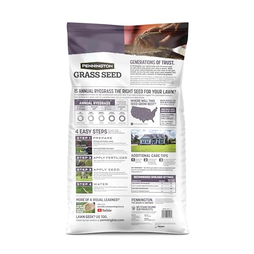 Pennington 100082633 Annual Ryegrass Retail Bag To Overseed Warm Season Grasses thumb #2