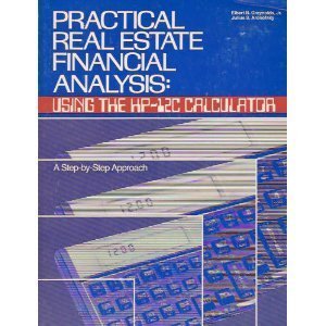 Paperback Practical Real Estate Financial Analysis: Using the Hp-12C Calculator Book