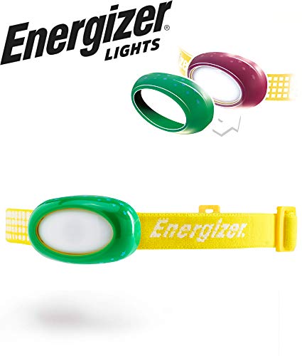Energizer LED Headlamp for Kids, Ages 3+, Bright and Durable, Interchangeable Colors, Safe