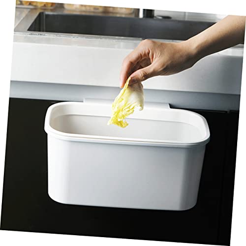 Set de 2 Canecas de Basura Colgantes Blancas para Cocina miniatura 7