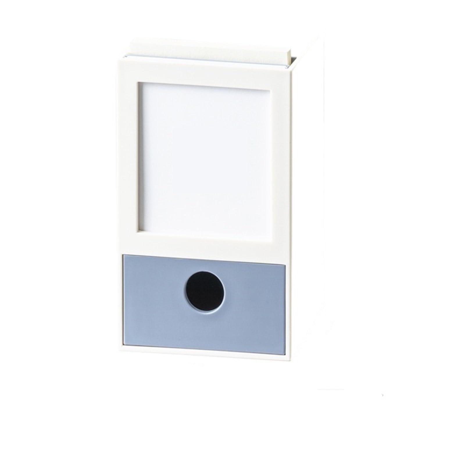 Calendario da scrivania creativo, portapenne, contenitore for pennelli, organizer da scrivania, portapenne in plastica, articoli for ufficio Per Scuola, Casa(Beige-Blue)
