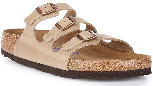 Image of Birkenstock womens Florida Birko-flor - Graceful