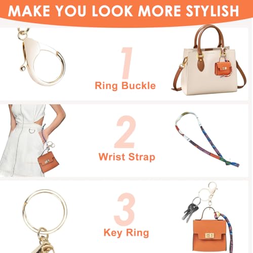 Image of SANNIDHI Bag Charm Mini Backpack Keychain for Women Small Pouch Coin Purse Headset Bag Key Ring for Woman Girls