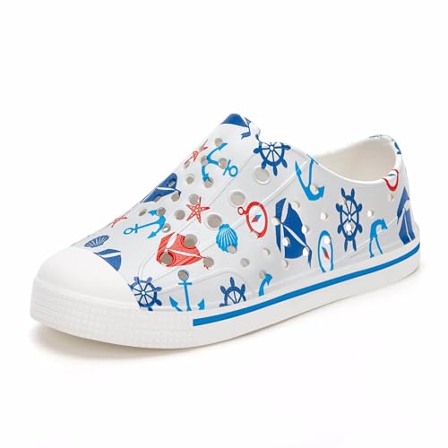 Image of EUXTERPA Toddler Water Shoes Boys Girls Summer Shoes | Kids Sandals Boys Girls Lightweight Slip On Shoes Children Breathable Quick Dry Pool Beach Sneakers