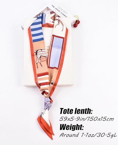 image for Hioyiwse Head Scarf Hair Neck Scarves For Women Purse Bag Scarfs For H