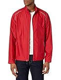 Cutter & Buck Men's Cb Weathertec Beacon Full Zip Jacket, Cardinal Red, X-Large