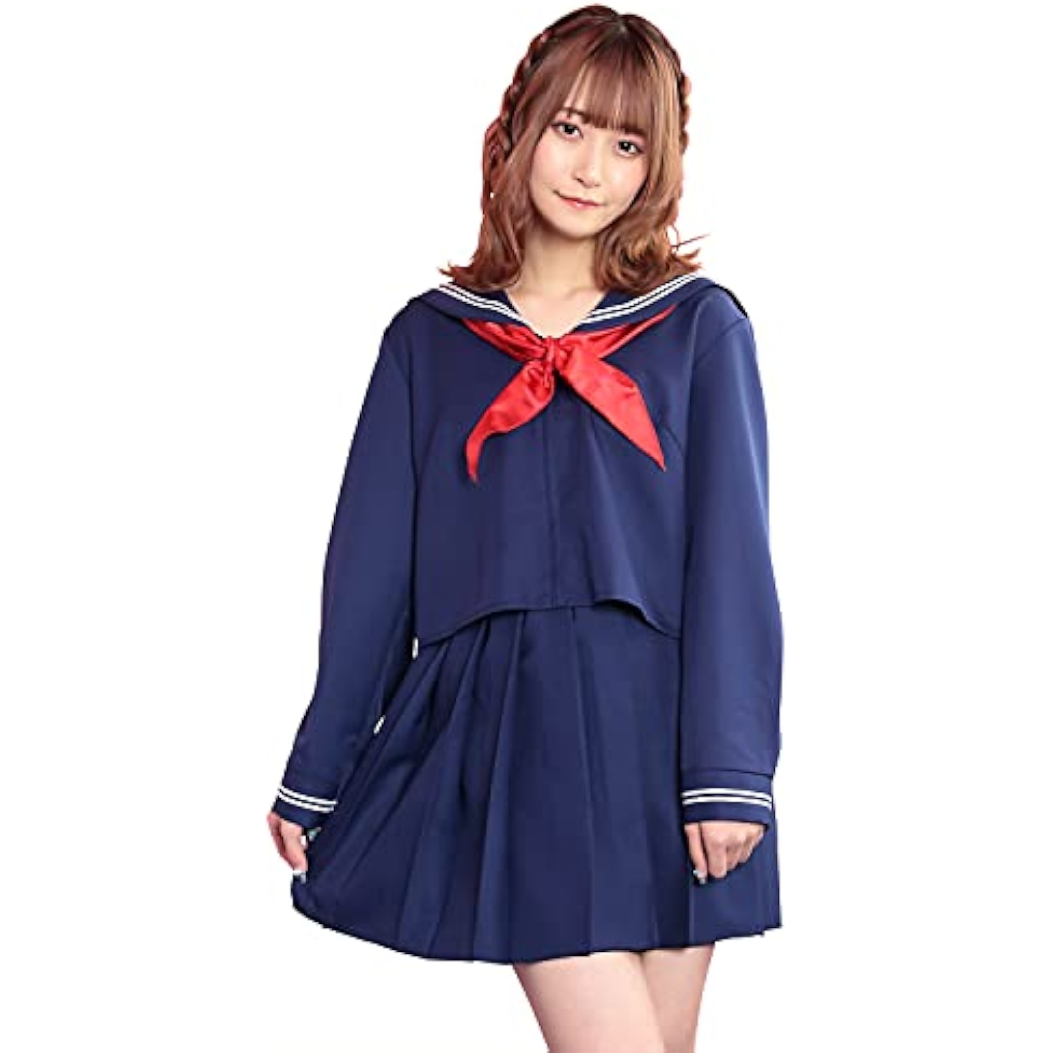 クリアストーン(Clearstone) トキメキグラフィティ コスプレ ハロウィン セイシュンセーラー レディース ネイビー 詳細画像1