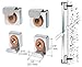 C.R. LAURENCE 50655B CRL Nickel Plated E-Z Mount Mirror Clips - Bulk Package of 50 Sets