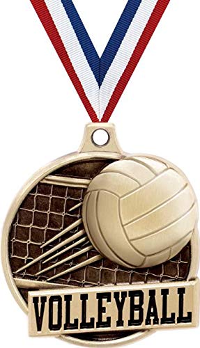 Crown Awards Volleyball Medals - 1 1/2