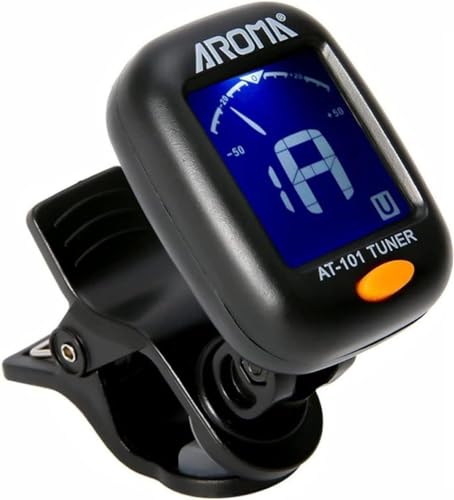 Feluog Clip-On Multi-Instrument Tuner, Black,...