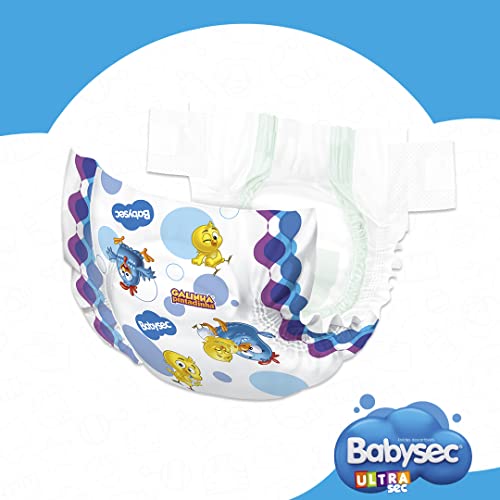 Fralda Babysec Ultrasec Galinha Pintadinha, XXG, 28 unidades