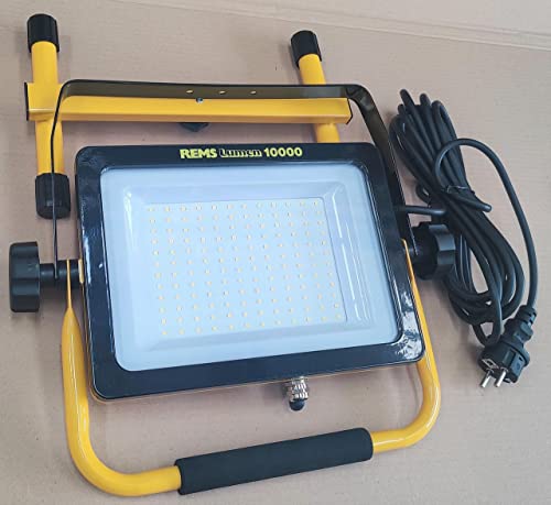 REMS Lumen 10,000 No. 175222 Electric LED Construction Spotlight 100 W