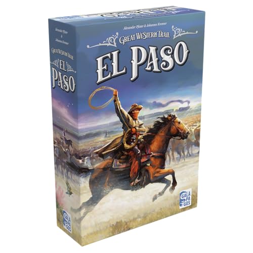 Asmodee Galápagos Great Western Trail: El Paso, 1 a 4 Jogadores, Idade +14