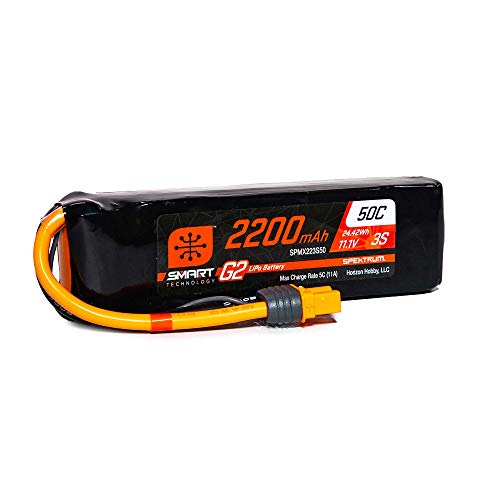 Batterie LiPo 3S Spektrum Smart G2 2200mAh alimentation stable avion et drone RC