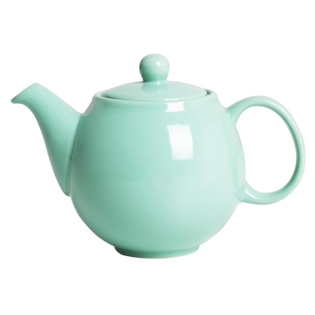 Olympia Cafe Teapot Aqua 450ml (2 Pack)