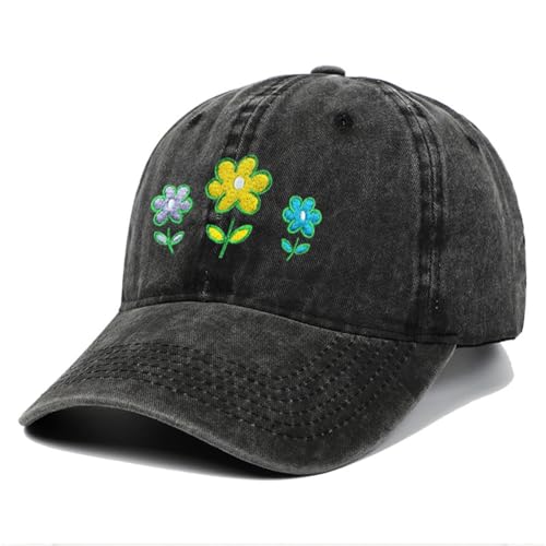 Gorra de Béisbol para Mujeres Bordada Floral miniatura 4
