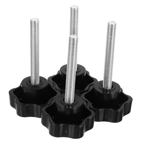 4 Manopole Di Serraggio A Vite Con Impugnatura A Stella - Manopole Dorate Per Impugnatura Macchina Cacciavite A Cricchetto