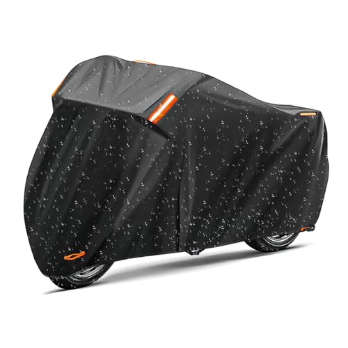 HI-LINE �o�C�N�J�o�[ 300D �N���X�J�u �X�[�p�[�J�u �n���^�[�J�u ���A�{�b�N�X�Ή� ���� ���t�p �~�j�o�C�N�p �X�N�[�^�[�p ���� ���O���J�b�g ����h�~ ���˃e�[�v�t�� (XL�T�C�X�i���A�{�b�N�X������p�j)